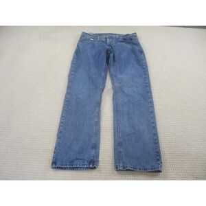 Levis 559 Jeans Mens 33x32 Blue Straight Fit Denim Stretch Classic Casual Pants